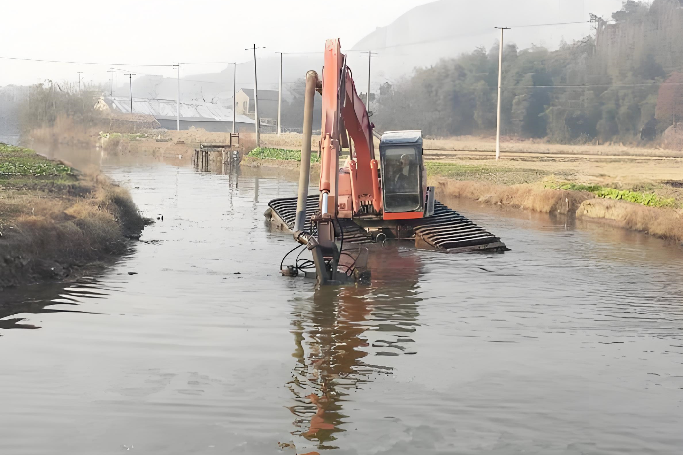 重慶渝中水上挖機(jī)清淤隊(duì) - 魚塘清淤的成本大概是多少？